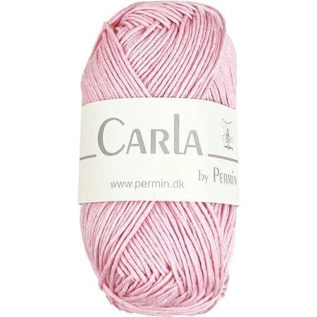 Carla By Permin – Garn Med Bomull & Modal fv 882615 fv Pale Rose Beställ idag