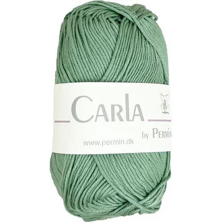 Carla By Permin – Garn Med Bomull & Modal fv 882614 fv Matcha Snabb frakt