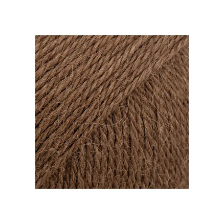 Rabatter DROPS Alpaca Garn Unicolor 9042 Kastanj