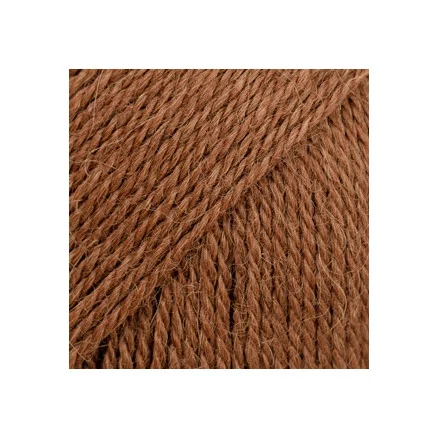 DROPS Alpaca Garn Unicolor 9041 Kopparbrun Nedsatt pris