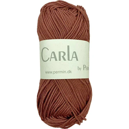 Kundfavorit Carla By Permin – Garn Med Bomull & Modal fv 882604 Nutshell