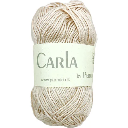 Carla By Permin – Garn Med Bomull & Modal fv 882602 Almond Beställ idag