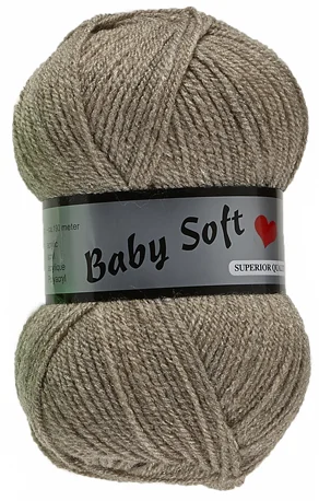 Rabatt Baby Soft Garn Lammy – Mjuk Baby Garn Fv 017 Beige