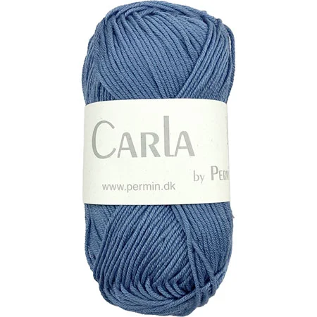 Endast denna vecka Carla By Permin – Garn Med Bomull & Modal fv 882606 Jeans