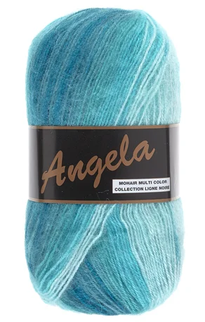 Rabatter Angela Multicolor Garn med Mohair Lammy Fv 411