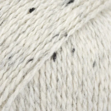 Premium DROPS Soft Tweed Garn Mix 20 Salt och Peppar