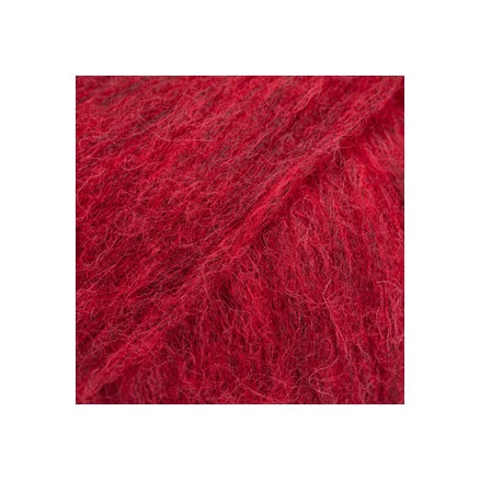 Populärt val Drops Air Garn Unicolor 44 Crimson Röd