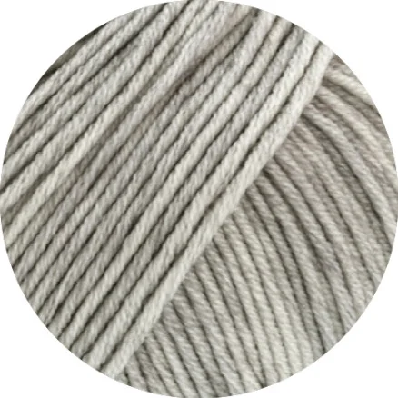 Lana Grossa Cool Wool Big Vintage Garn 169 Ljusgrå Begränsad tid