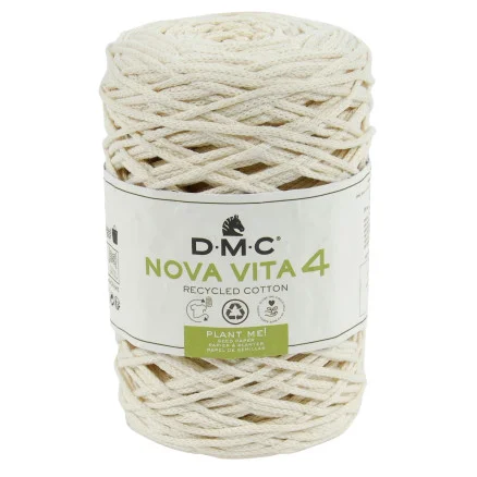 DMC Nova Vita 4 Garn Unicolor 01 Fynd