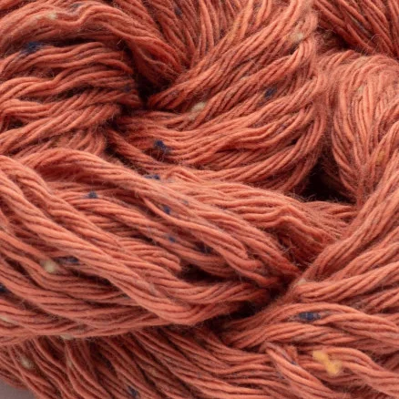 Beställ idag Erika Knight Gossypium Cotton Tweed Garn 7 Roströd
