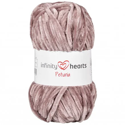 Infinity Hearts Petunia Garn 14 Lavendel Kampanjpris