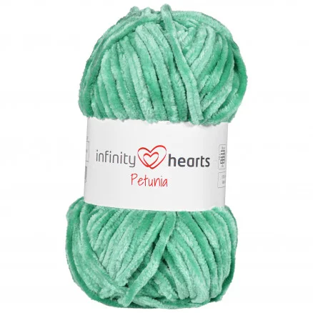 Säker betalning Infinity Hearts Petunia Garn 07 Mint