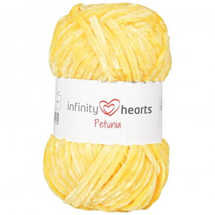 Rabatt Infinity Hearts Petunia Garn 17 Gul