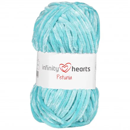 Beställ idag Infinity Hearts Petunia Garn 06 Turkos
