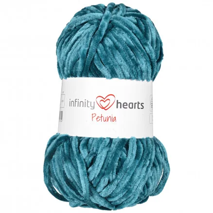 Extra rabatt Infinity Hearts Petunia Garn 16 Sjöblå