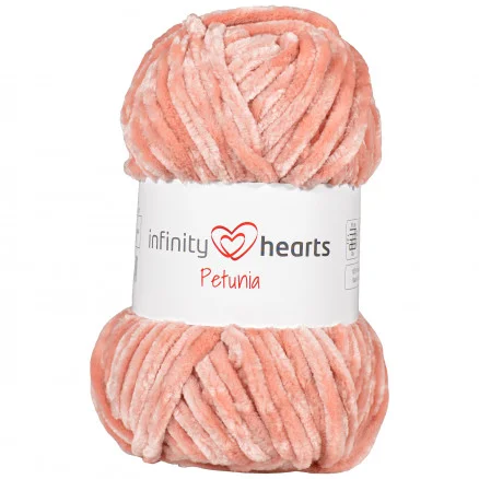 Infinity Hearts Petunia Garn 08 Persika Erbjudandepris