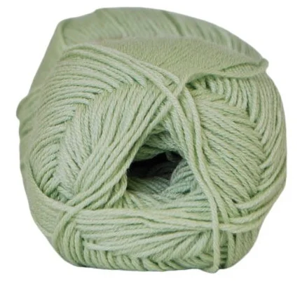 Â Hjertegarn Lana Cotton 212 Garn Färg 7093 Ljusgrön Fynd