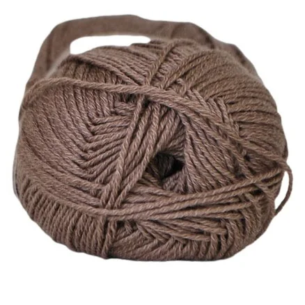 Begränsad tid Hjertegarn Lana Cotton 212 Garn Farve 2138 Brun