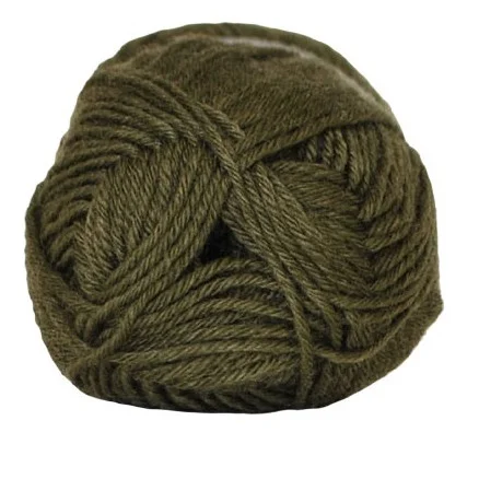 Hjertegarn Basic Superwash Garn 1285 Armygrön Nyhet