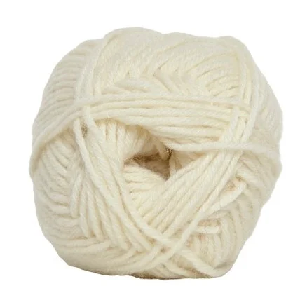 Hjertegarn Basic Superwash Garn 002 Natur Begränsat antal