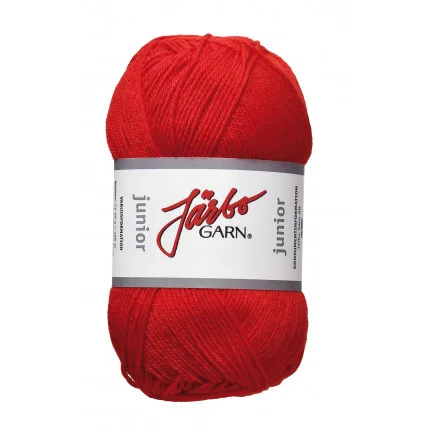 Kundfavorit Järbo Junior Garn 67012 Röd