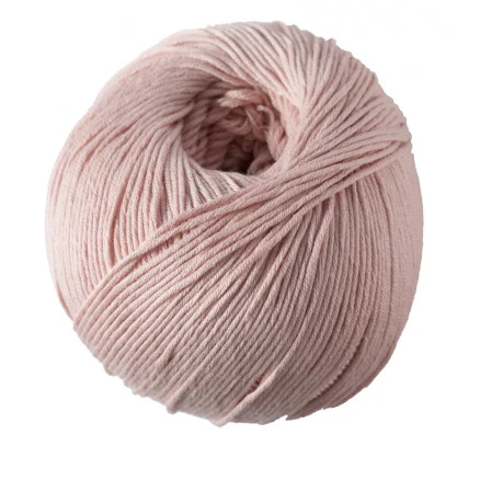 DMC Natura Just Cotton Garn Unicolor 82 Puderrosa Begränsat antal