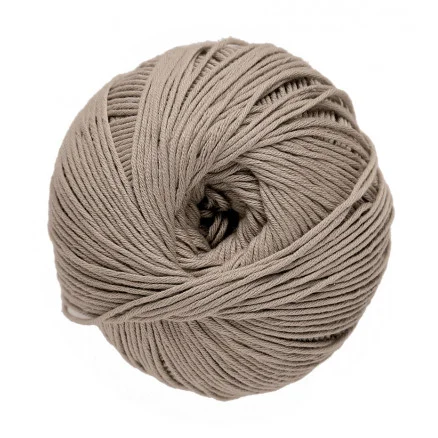 DMC Natura Just Cotton Garn Unicolor 78 Ljus Gråbrun Extra rabatt