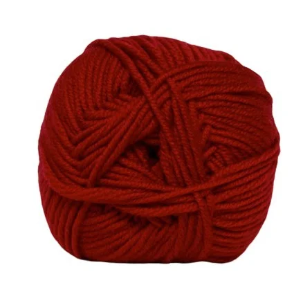Hjertegarn Extrafine Merino 120 Garn 2060 Röd Utförsäljning