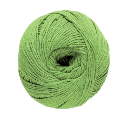 Utförsäljning DMC Natura Just Cotton Garn Unicolor 13 Grön