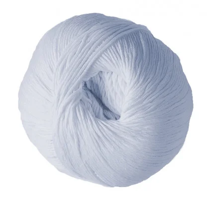 Fynd DMC Natura Just Cotton Garn Unicolor 05 Ljusblå