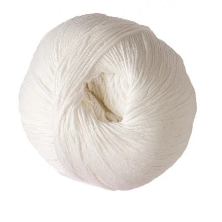 Expressleverans DMC Natura Just Cotton Garn Unicolor 02 Natur