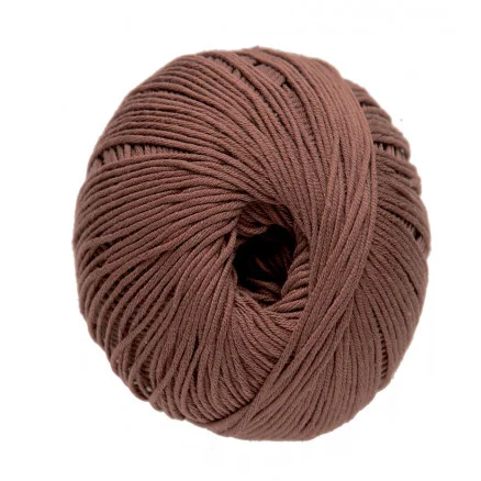 Kampanj DMC Natura Just Cotton Garn Unicolor 41 Brun