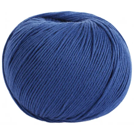 Säker betalning DMC Natura Just Cotton Garn Unicolor 112 Kungsblå