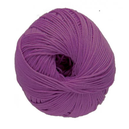 Köp nu DMC Natura Just Cotton Garn Unicolor 59 Lila