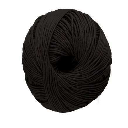 Begränsad tid DMC Natura Just Cotton Garn Unicolor 11 Svart