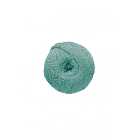 Kampanjpris DMC Natura Just Cotton Garn Unicolor 20 Ljus Turkos
