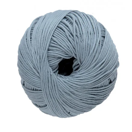 Erbjudande DMC Natura Just Cotton Garn Unicolor 56 Dov Blå