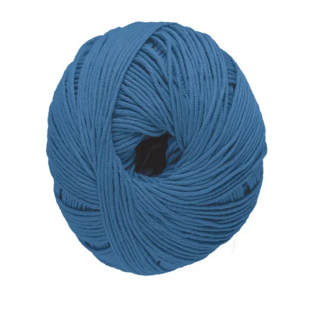 DMC Natura Just Cotton Garn Unicolor 27 Koboltblå Köp nu