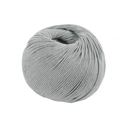 Trygg betalning DMC Natura Just Cotton Garn Unicolor 09 Ljusgrå