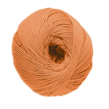 DMC Natura Just Cotton Garn Unicolor 47 Orange Kampanjpris