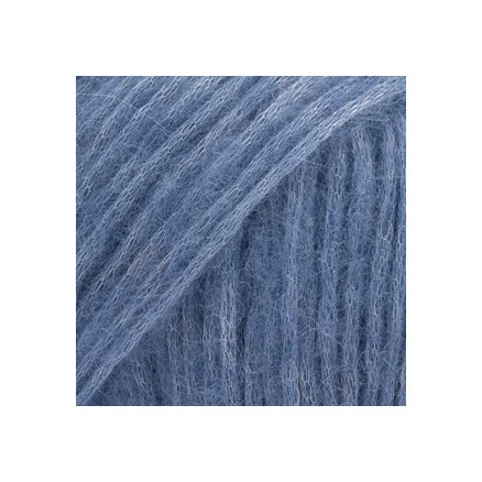 Drops Air Garn Unicolor 17 Denim Blå Utförsäljning