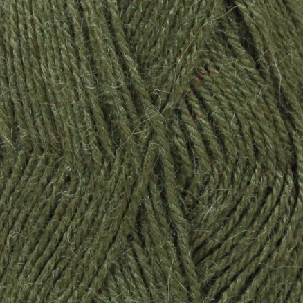 Sista chansen Drops Alpaca Garn Unicolor 7895 Army