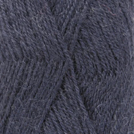 Drops Alpaca Garn Unicolor 4305 Lila/Grå/Blå Trygg betalning