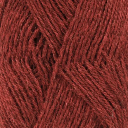Drops Alpaca Garn Mix 3650 Röd melerad Nyhet