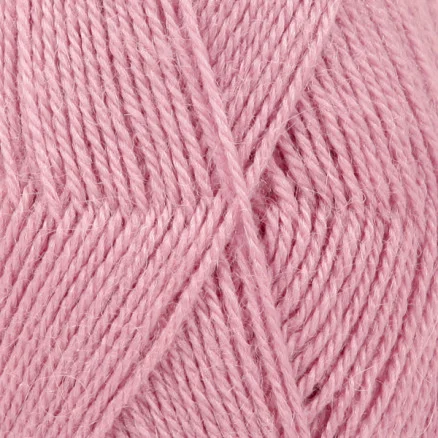 Trygg betalning Drops Alpaca Garn Unicolor 3720 Mellan Rosa