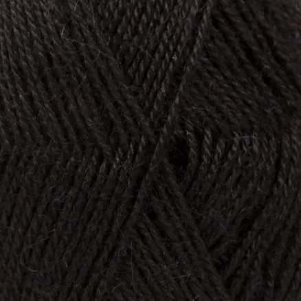 Rabatt Drops Alpaca Garn Unicolor 8903 Svart