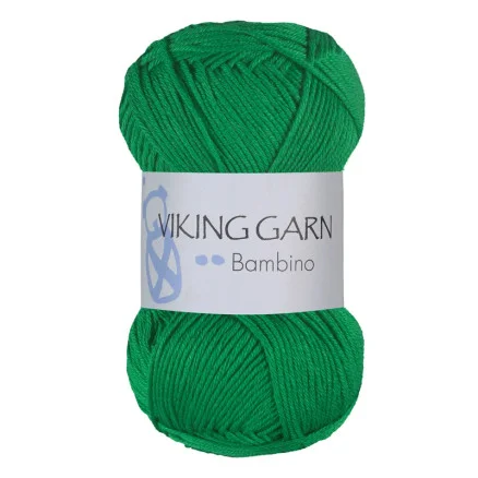 Köp nu Viking Garn Bambino 435 – Äpple Grön