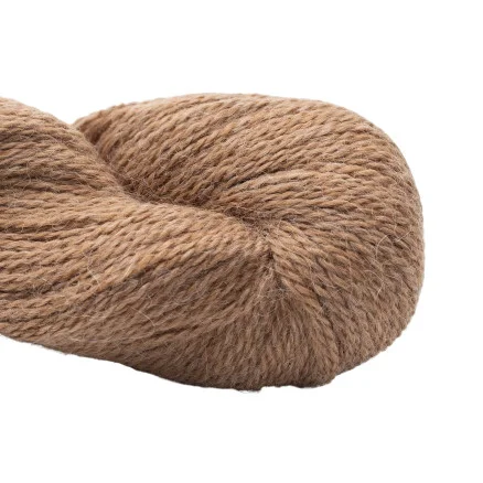 BC Garn Babyalpaca 10/2 108 Nougat Ofärgad Snabb leverans