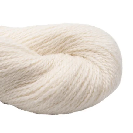 Sänkt pris BC Garn Babyalpaca 10/2 100 Natur Vit Ofärgad