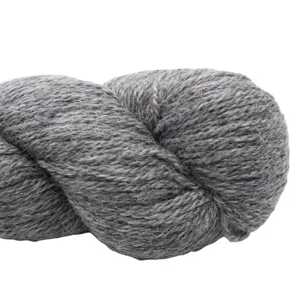 BC Garn Babyalpaca 10/2 132 Mörkgrå Melerat Snabb frakt